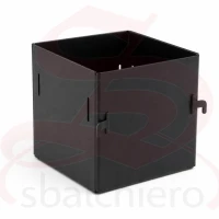 CUBO PORTAVASO MODULARE 9 NERO