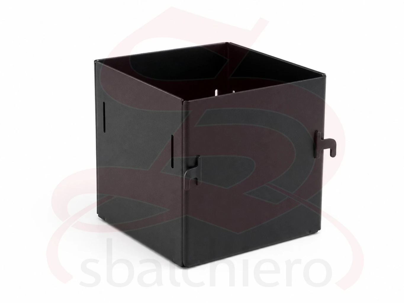 CUBO PORTAVASO MODULARE 9 NERO