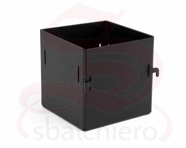 CUBO PORTAVASO MODULARE 9 NERO