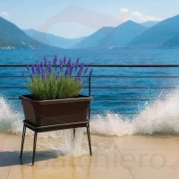 WROUGHT IRON MULTI-PURPOSE PLANTER