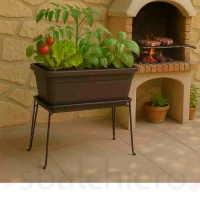 WROUGHT IRON MULTI-PURPOSE PLANTER