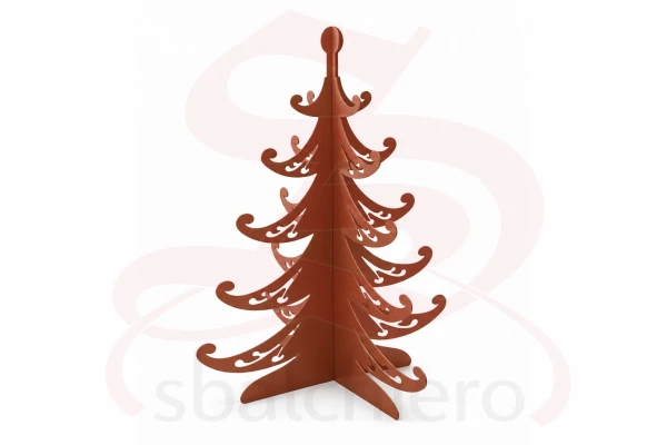ALBERO NATALE TAVOLO AURORA RAME
