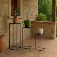 ALZATINA IN FERRO BATTUTO DA 30 H 90 cm.