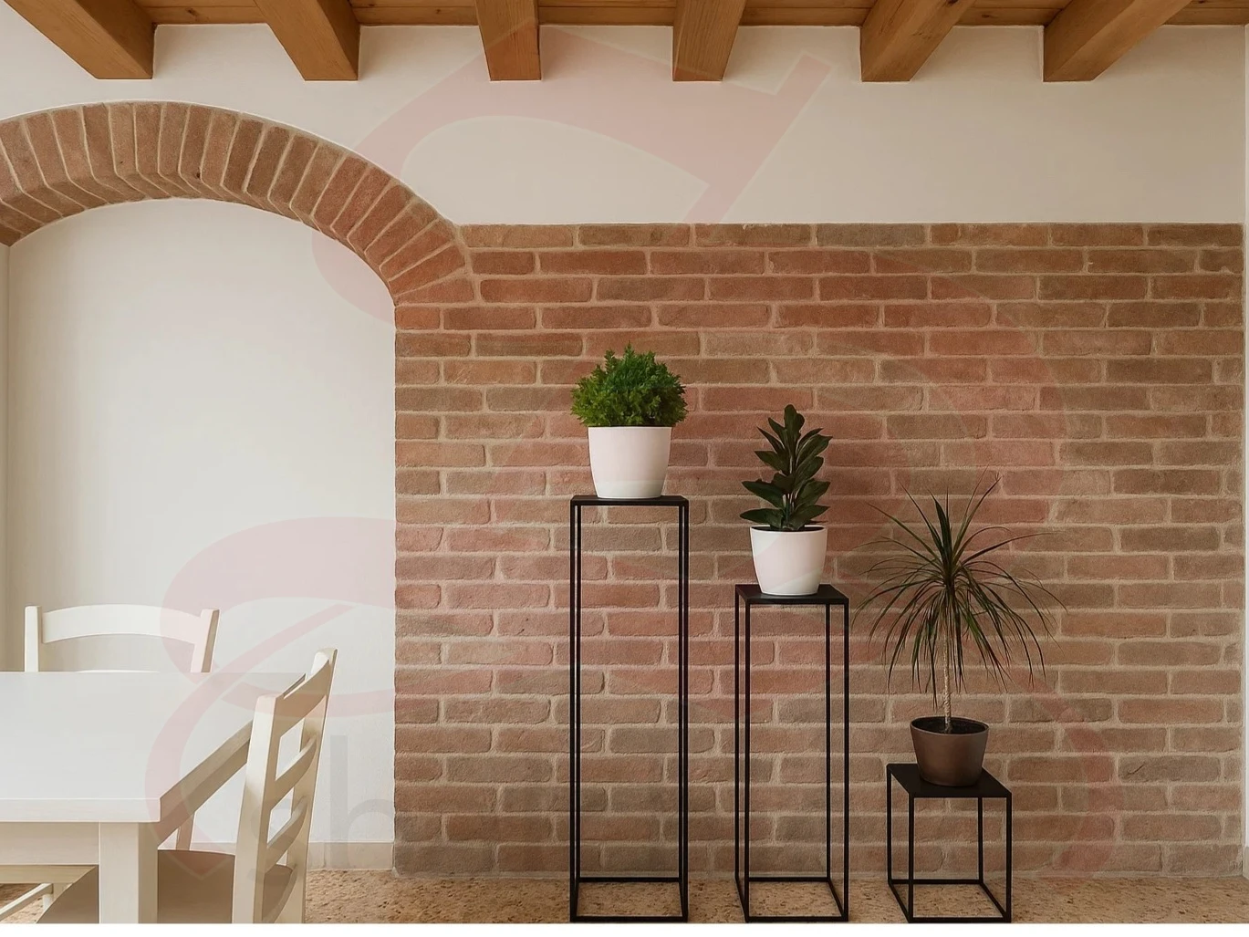 ALZATINA IN FERRO BATTUTO DA 30 H 90 cm.