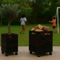 CASSETTA LEGNA PICCOLA 37 cm.