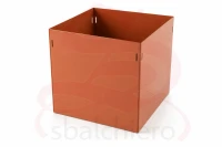 CUBO PORTAVASO MODULARE 25 MARRONE RAME