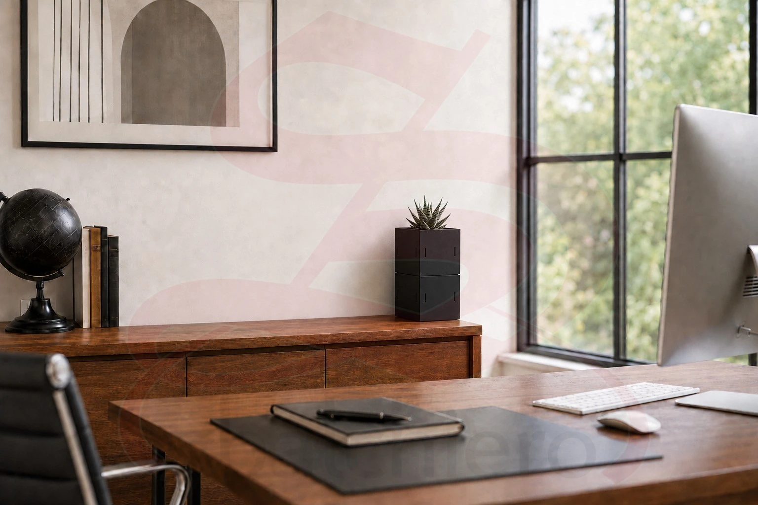 CUBO PORTAVASO MODULARE 9 MARRONE RAME