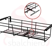 KIT APPOGGIO REGOLABILE PER EUROGARDEN BIANCO