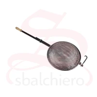 CHESTNUT ROASTING PAN WROUGHT IRON