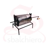 ROTATING CHESTNUT ROASTING PAN