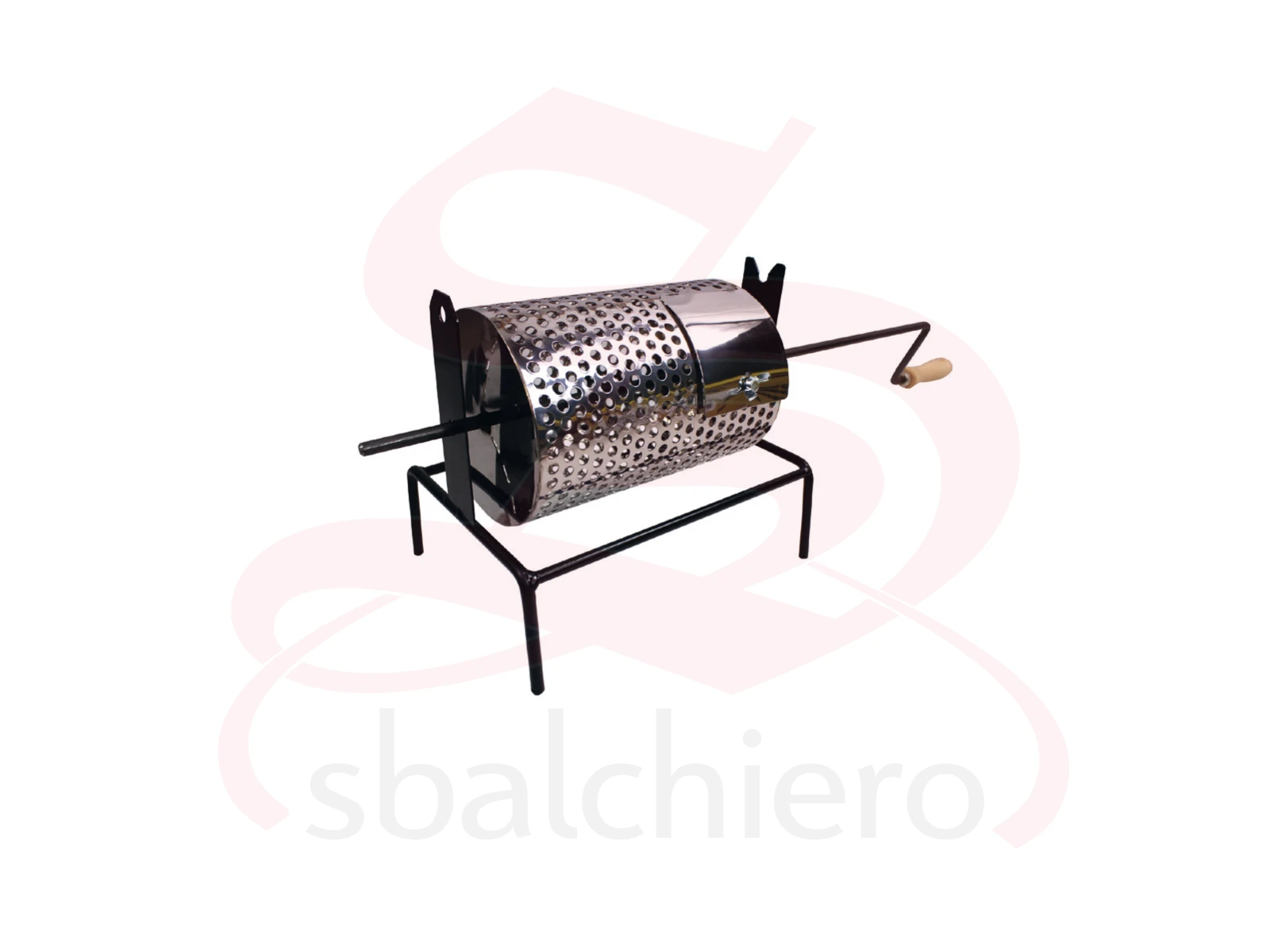 ROTATING CHESTNUT ROASTING PAN