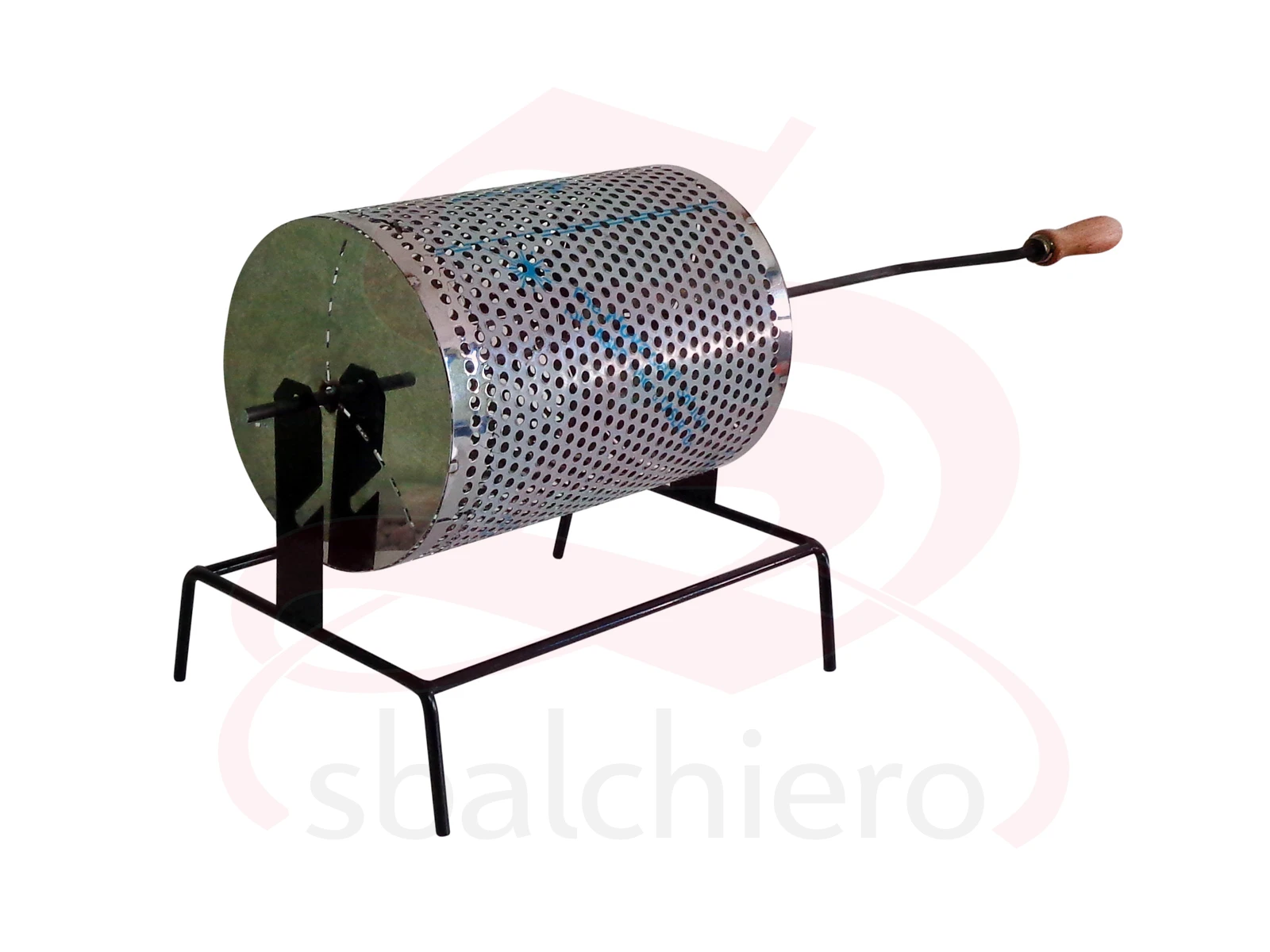 ROTATING CHESTNUT ROASTING PAN