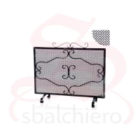 WROUGHT IRON FIREPLACE SCREEN 35271