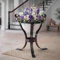 WROUGHT IRON AMPHORA HOLDER 21068