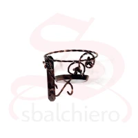 WROUGHT IRON PLANT STAND SHELF