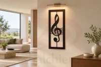 QUADRO CHIAVE DI VIOLINO IN METALLO-ARMONIA 65